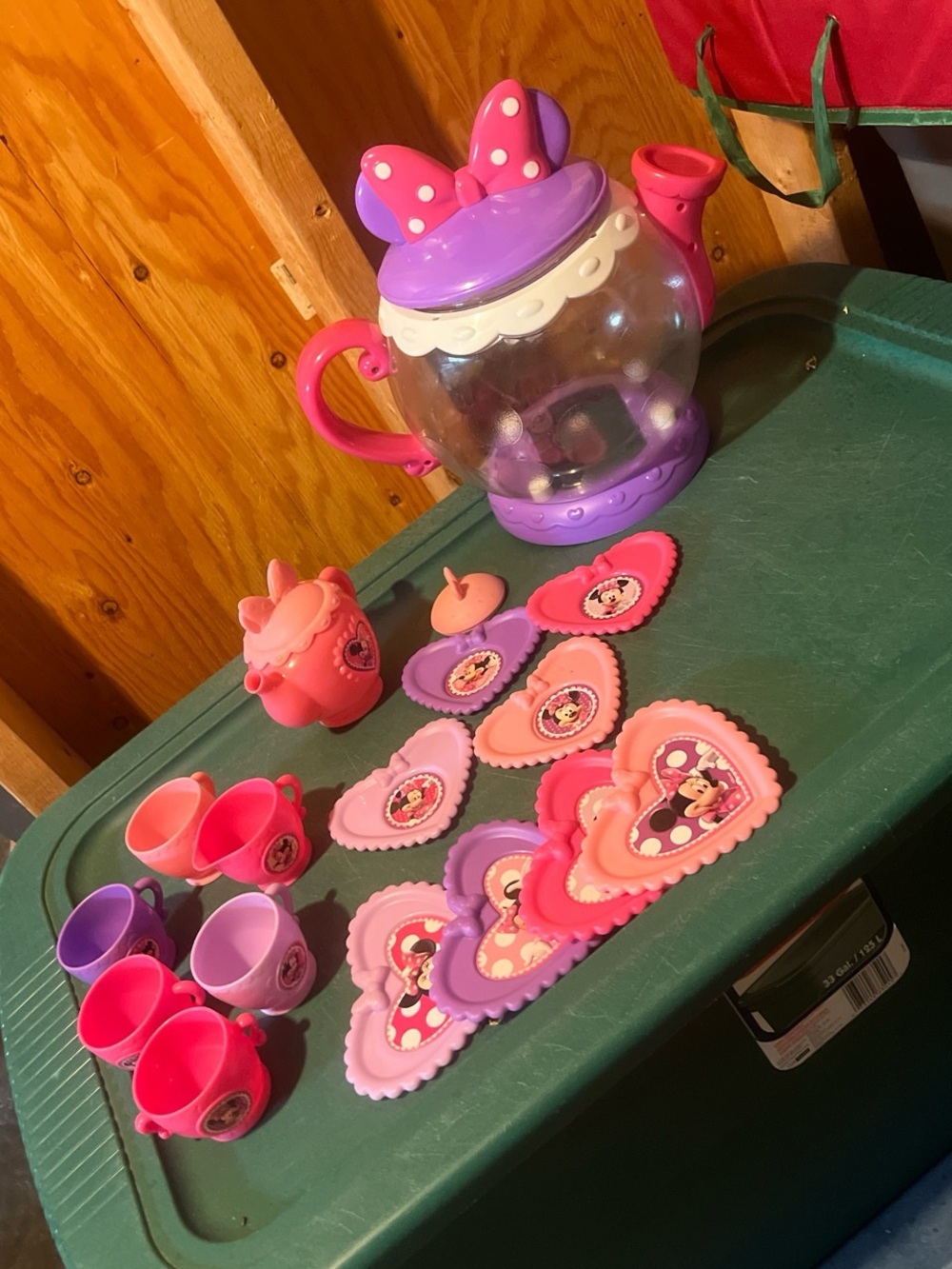 Minnie mouse tea set